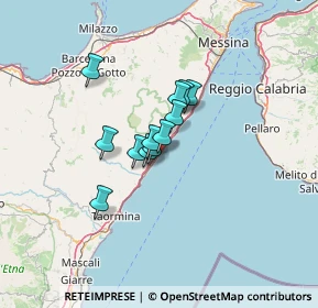 Mappa Via Lungomare Cristoforo Colombo, 98027 Roccalumera ME, Italia (8.78917)