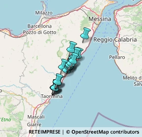 Mappa Via Lungomare Cristoforo Colombo, 98027 Roccalumera ME, Italia (8.5055)