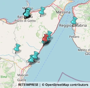 Mappa Via Lungomare Cristoforo Colombo, 98027 Roccalumera ME, Italia (16.182)