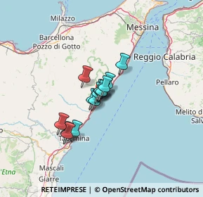 Mappa Via Lungomare Cristoforo Colombo, 98027 Roccalumera ME, Italia (8.37786)