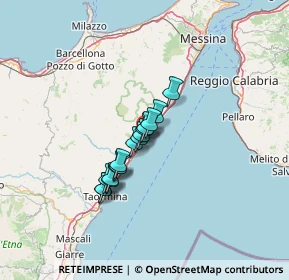 Mappa Via Lungomare Cristoforo Colombo, 98027 Roccalumera ME, Italia (9.43875)