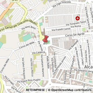 Mappa Piazza Renda Pittore, 46, 91011 Alcamo, Trapani (Sicilia)