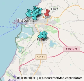 Mappa Via Ugo Foscolo, 91027 Paceco TP, Italia (4.06333)