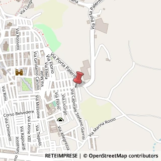 Mappa Via Arnaldo Fusinato, 59, 91011 Alcamo, Trapani (Sicilia)