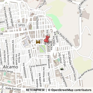 Mappa Piazza della Repubblica,  23, 91011 Alcamo, Trapani (Sicilia)