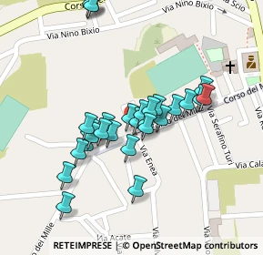 Mappa Corso dei Mille, 91011 Alcamo TP, Italia (0.09643)