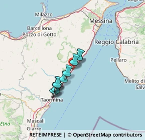 Mappa Via B Caminiti, 98027 Roccalumera ME, Italia (10.34818)