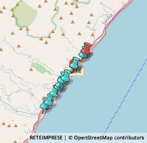 Mappa Via B Caminiti, 98027 Roccalumera ME, Italia (2.74417)