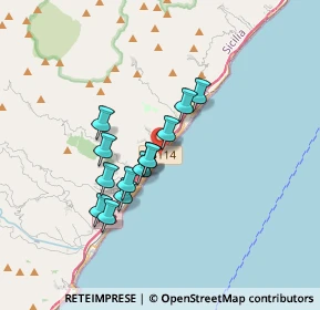 Mappa Via B Caminiti, 98027 Roccalumera ME, Italia (3.00231)