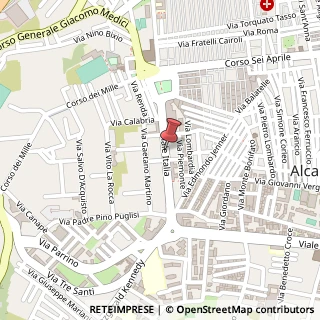 Mappa Viale Italia, 32, 91011 Alcamo, Trapani (Sicilia)