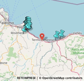 Mappa Via Giuseppe Seminara, 90018 Termini Imerese PA, Italia (16.5125)