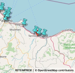 Mappa Via Falcone E Borsellino Magistrati, 90018 Termini Imerese PA, Italia (25.10455)