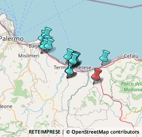 Mappa Via Giuseppe Seminara, 90018 Termini Imerese PA, Italia (9.285)