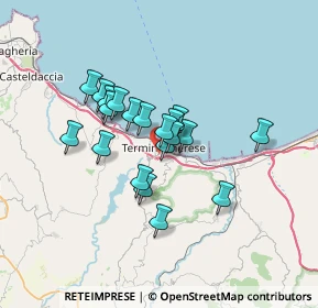 Mappa Via Eurako, 90018 Termini Imerese PA, Italia (5.5615)