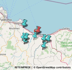 Mappa Via Eurako, 90018 Termini Imerese PA, Italia (11.1395)