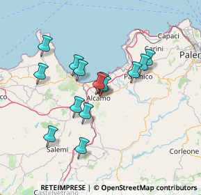 Mappa Via Maestro Angelo Marrocco, 91011 Alcamo TP, Italia (13.43929)