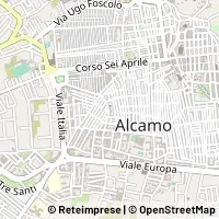 Hartă Alcamo