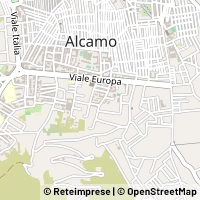Hartă Alcamo