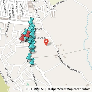 Mappa Via Linneo, 91011 Alcamo TP, Italia (0.256)
