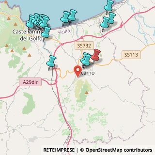 Mappa Via Filippo Randazzo, 91011 Alcamo TP, Italia (6.038)