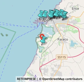 Mappa Via Garibaldi in Nubia, 91027 Paceco TP, Italia (4.77846)