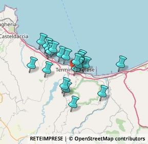 Mappa Via Acquedotto Romano, 90018 Termini Imerese PA, Italia (5.5875)