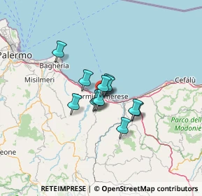 Mappa Via Acquedotto Romano, 90018 Termini Imerese PA, Italia (8.27583)