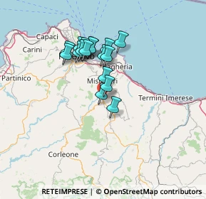 Mappa SS 121 Palermo-Agrigento, 90030 Bolognetta PA, Italia (12.11235)