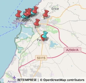 Mappa Via San Francesco, 91027 Paceco TP, Italia (4.97583)