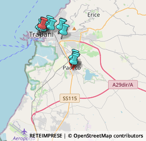 Mappa Via San Francesco, 91027 Paceco TP, Italia (3.93143)