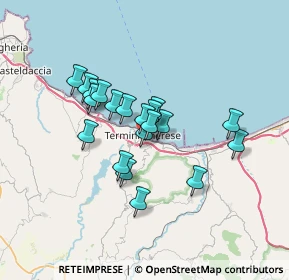 Mappa Contrada da Sant'Arsenio, 90018 Termini Imerese PA, Italia (5.725)