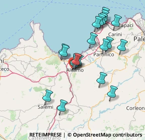 Mappa Via Canapè, 91011 Alcamo TP, Italia (15.9305)