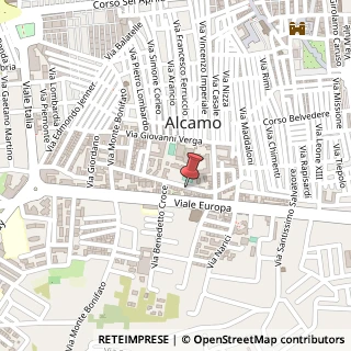 Mappa Via Pietro Galati, 62 d, 91011 Alcamo, Trapani (Sicilia)