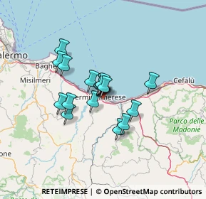 Mappa Via Giuseppe Navarra, 90018 Termini Imerese PA, Italia (9.94333)