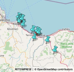 Mappa Via Giuseppe Navarra, 90018 Termini Imerese PA, Italia (14.186)