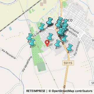 Mappa Via Giuseppe Antonio Borgese, 91027 Paceco TP, Italia (0.46)
