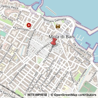 Mappa Via Cesare Battisti, 54, 70042 Mola di Bari, Bari (Puglia)