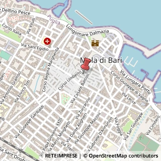 Mappa Via Balzano, 10, 70042 Mola di Bari, Bari (Puglia)