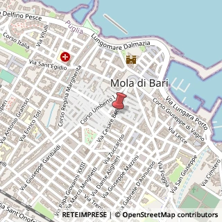 Mappa Via Cesare Battisti, 76, 70042 Mola di Bari, Bari (Puglia)