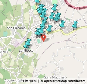 Mappa Via Baldassarre, 82018 San Giorgio del Sannio BN, Italia (0.497)