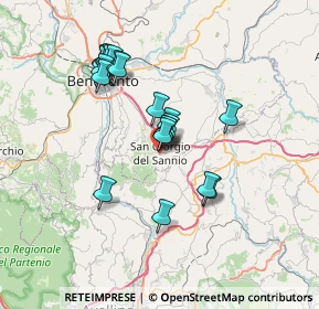 Mappa Via Baldassarre, 82018 San Giorgio del Sannio BN, Italia (6.481)