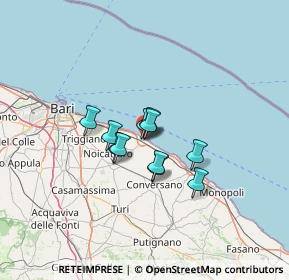 Mappa Corso Umberto I, 70042 Mola di Bari BA, Italia (8.45636)