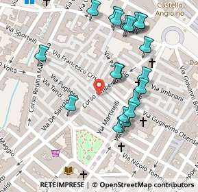 Mappa Piazza Risorgimento, 70042 Mola di Bari BA, Italia (0.1365)