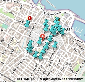 Mappa Via Giuseppe Verdi, 70042 Mola di Bari BA, Italia (0.181)