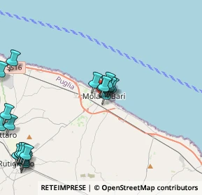 Mappa Corso Umberto I, 70042 Mola di Bari BA, Italia (5.823)