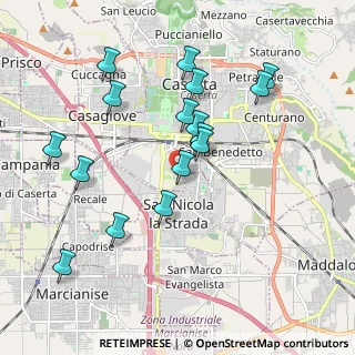 Mappa Via Elpidio Jenco, 81100 Caserta CE, Italia (2.08188)