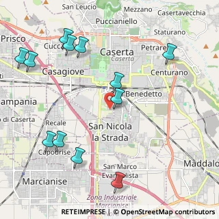 Mappa Via Elpidio Jenco, 81100 Caserta CE, Italia (2.7575)