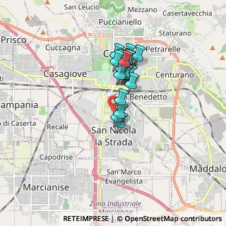 Mappa Via Elpidio Jenco, 81100 Caserta CE, Italia (1.3245)