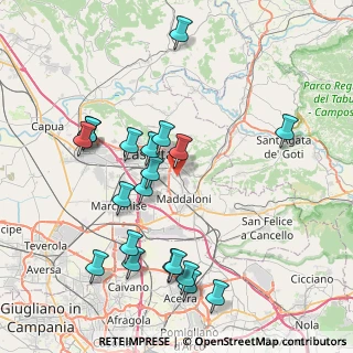 Mappa Via Bersaglia Comunale, 81100 Caserta CE, Italia (9.1805)