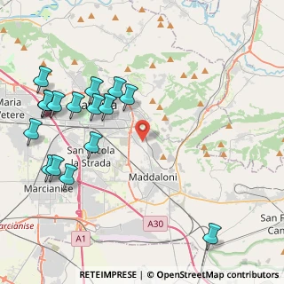 Mappa Via Bersaglia Comunale, 81100 Caserta CE, Italia (5.47529)